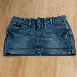 Levi's Classic Blue Mini Skirt